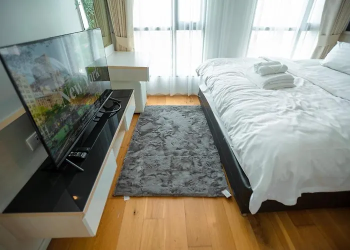 Апартаменты Luxury In The Heart Of Thonglor With A Rooftop Bar *